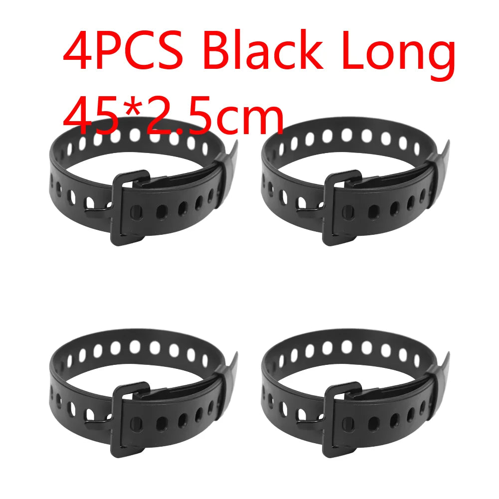 Luggage Cargo Ties Portable Multipurpose Tie Buckle Rubber Convenient Elastic Free Adjustment Outdoor Tools Gadgets