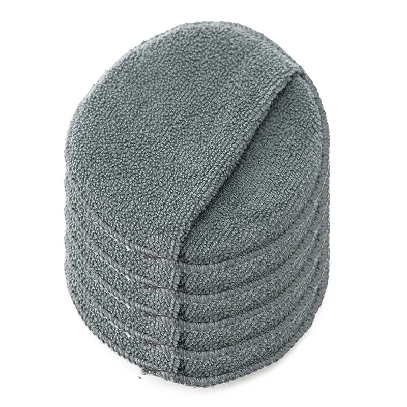 Car Waxing Polish Sponges 5 Inch Car Detailing Wax Applicator Pads Round Pocket Microfiber Foam Sponges Car Cleaning Tools