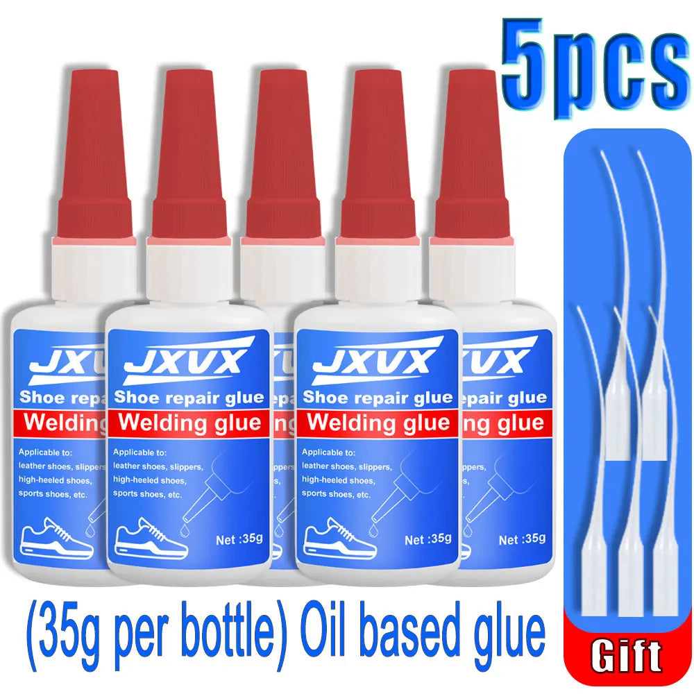 Multipurpose Shoe Repair Glue, Powerful Shoe Sole Repair Glue, Waterproof Universal Shoe Sealants for Sneakers, Rubber Shoes, Strong Adhesive Repair, 35ml