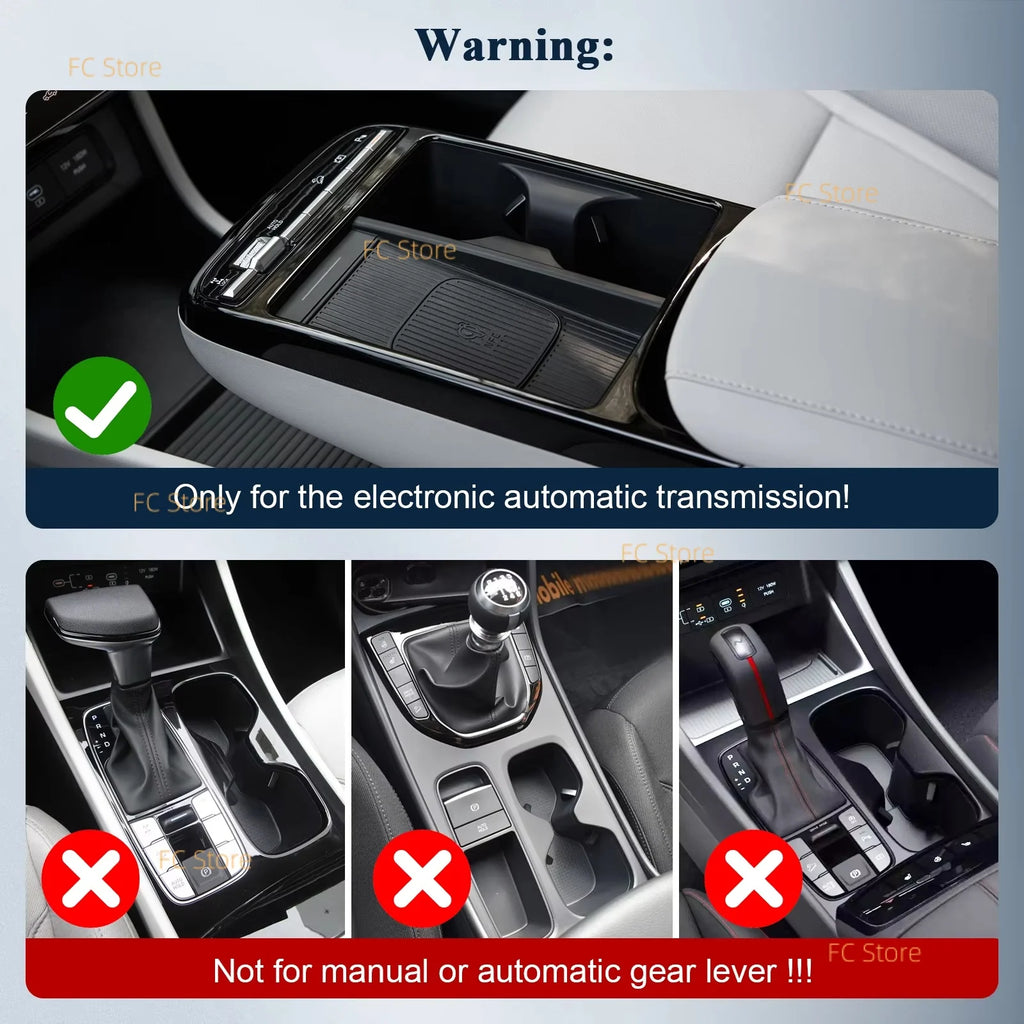 For Hyundai For Tucson NX 2025 2026 Car Central Armrest Storage Box Central Control Container Auto For Tucson 2025 Accessories