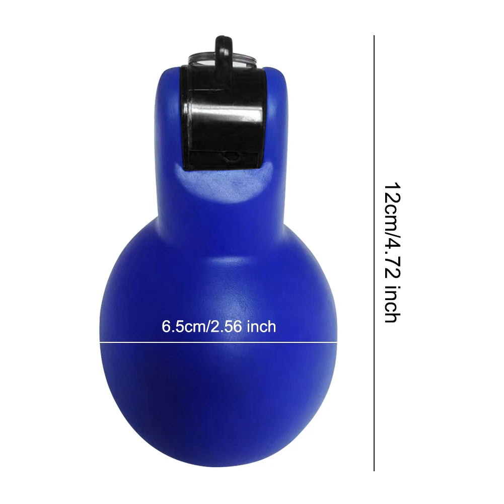 Hand Squeeze Whistle Football Basketball Whistle Loud Crisp Sound Training Whistle Outdoor Safety Survival Whistle for Emergency