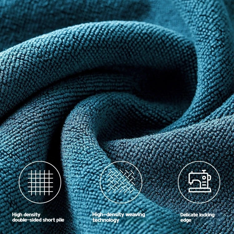 45X45cm Microfiber Car Washing Towel Lint-Free Car Cleaning Towels Supplies Ultra-Soft Drying Cloth Car Detailing Washing Tools