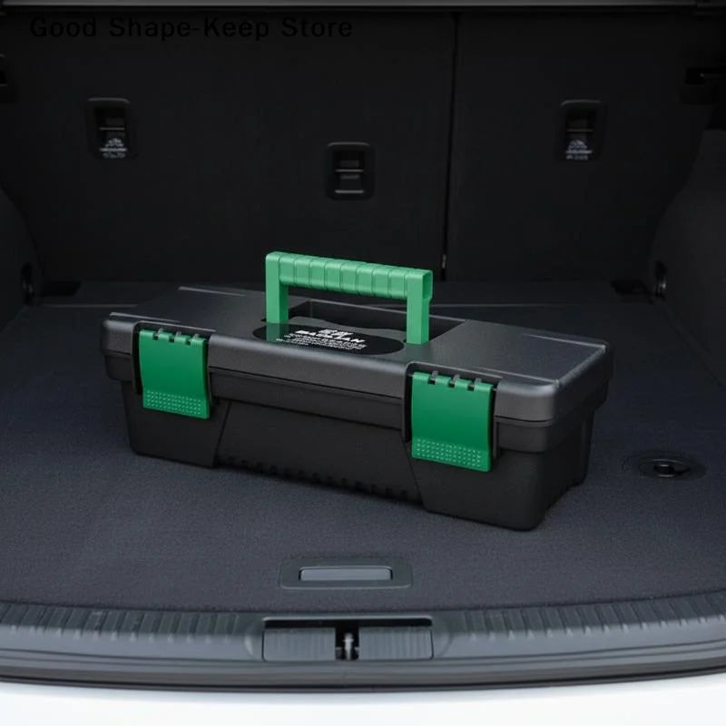 dailyPractical 10Inch Plastic Tool Box for Carpentry Compact Handheld Storage for Home and WorkshopDaily products