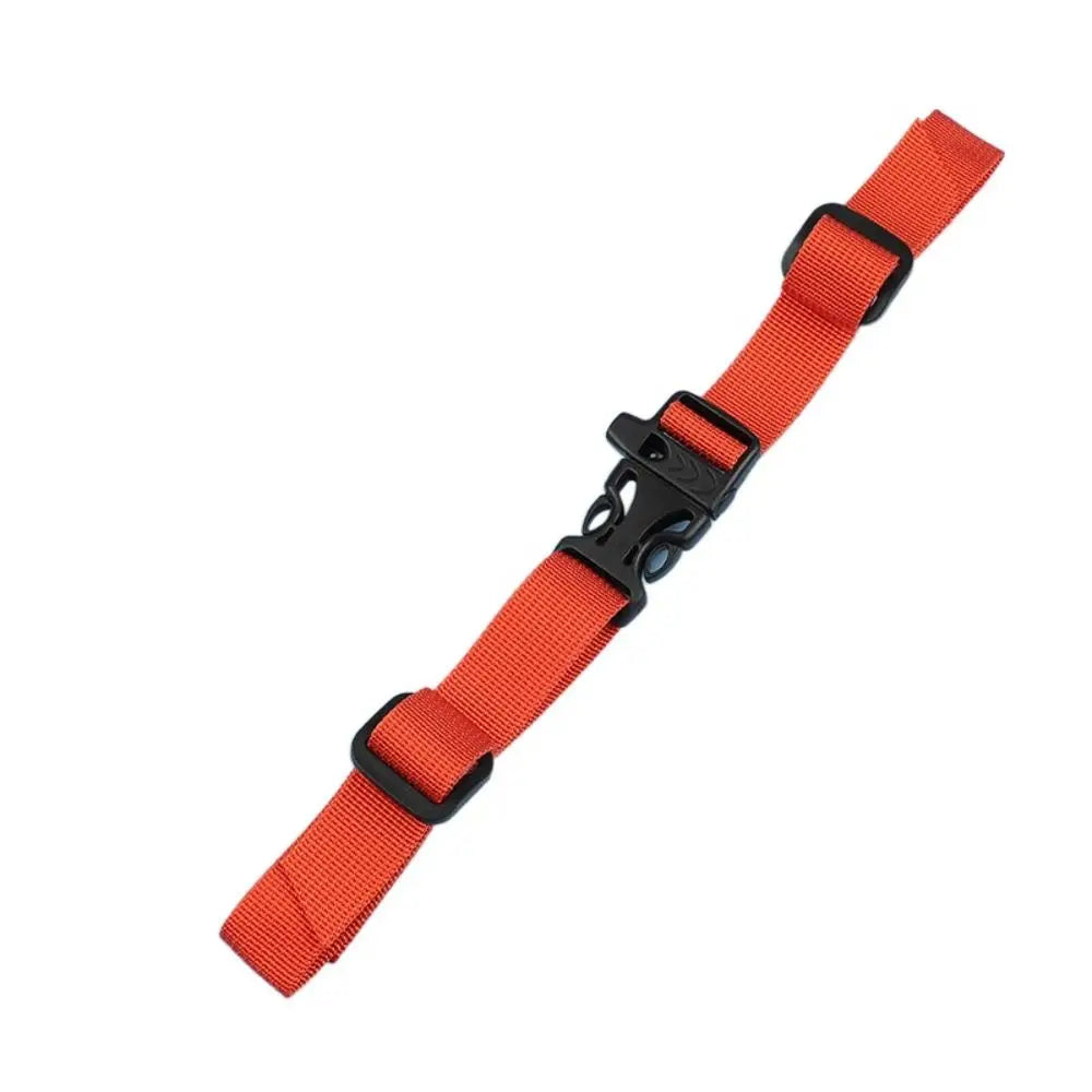 1PC Backpack Chest Bag Strap With Whistle Harness Adjustable Shoulder Strap For Bag Outdoor Camping Bags Straps Accessories