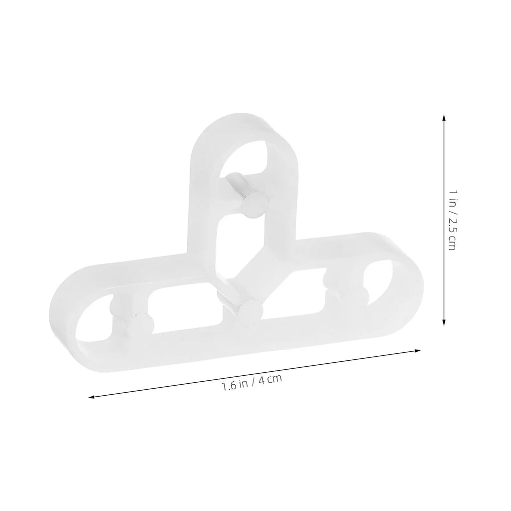 100Pcs T-Shaped Tile Leveling System Plastic Reusable Ceramic Tile Levelers for Smooth Professional Installation Floor Wall