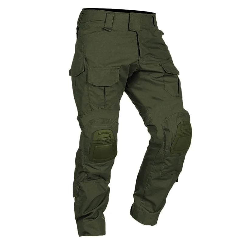 Multicam Pants +Knee Pads Men Tactical Combat Cargo Camo Trousers Trainning Hunting Clothes Quick Dry Breathable Sport Pants