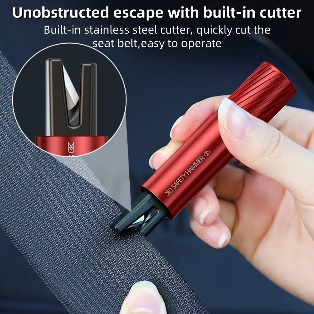 Car Emergency Hammer Cars Rescue Tools Safety Hammer Escape Seat Belt Cutter Lifesaving Auto Windows Glass Breaker Safety Hammer