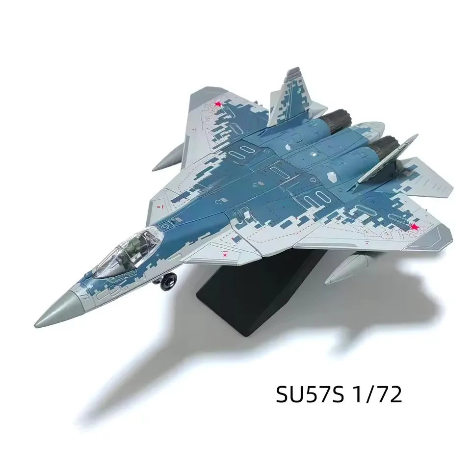F-18 S-57 F-35 Fighter Jet Quick Assembly Model Kit Plastic Fun Toy Airplane Assembly Model with Stand Kids Gift Suitable