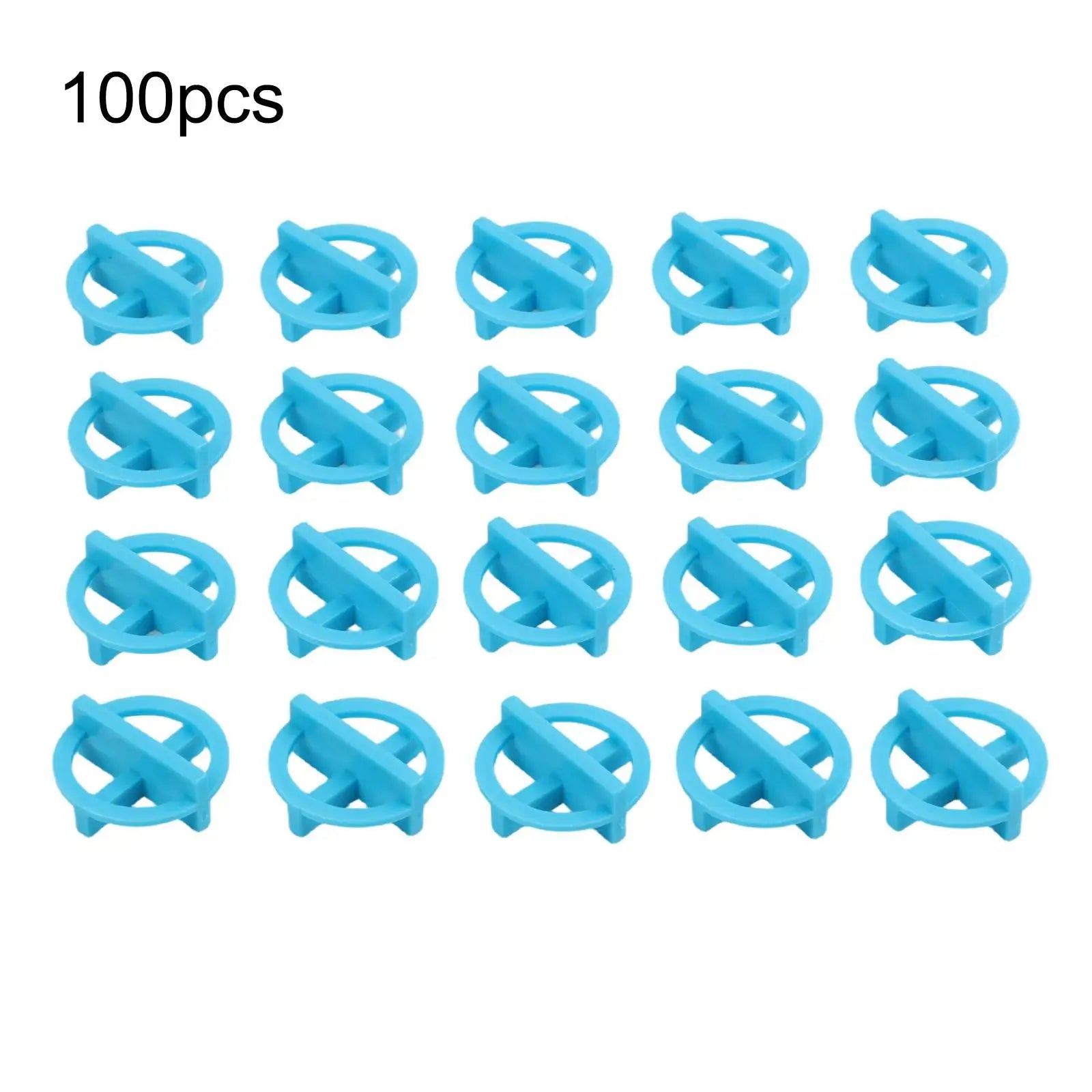 100Pcs For Tile Leveling System Spacers Clips Wedge For Tiling Fixing Floor Wall Gap 1-3mm Floor Fixing Construction Tools