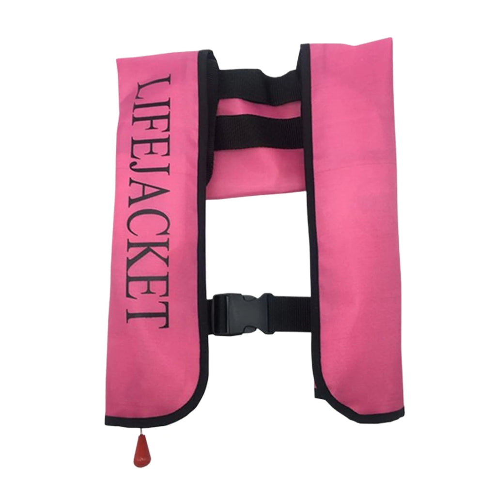 Automatic Inflatable Life Jacket with Reflective Strips & Safety Whistle Swim Vests for Water Sports Fishing Rafting Accessories