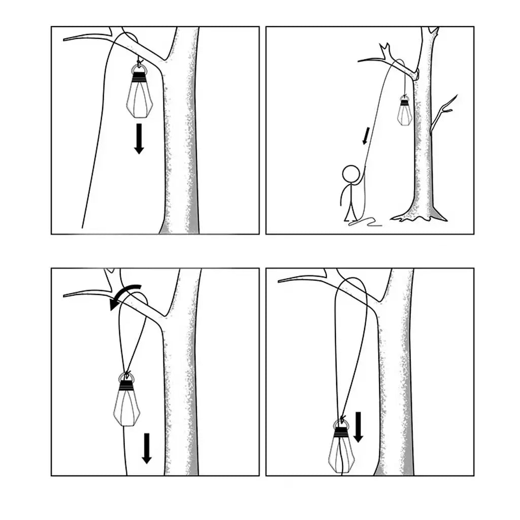 210G Throw Weight Pouch Arborist Tree Climbing Throw Line Mesh Rope Deployment Bag Rock Climbing Caving Outdoor Route Setting