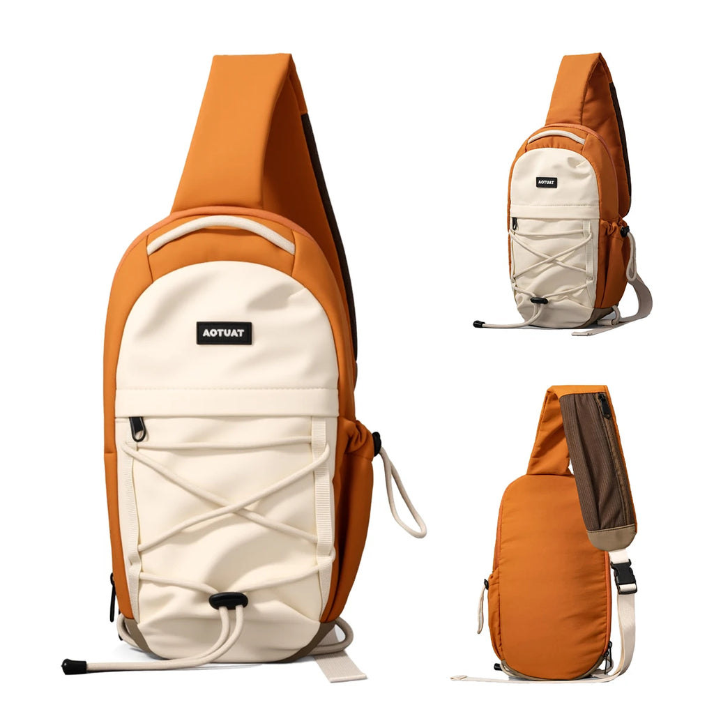 Casual Portable Shoulder Bag, Crossbody Bag, 2026 New Style Chest Bag, Ultra-Light Portable Small Tote Bag for Men and Women, Sports Trendy Bag for Hiking, Mountain Climbing, and Shopping