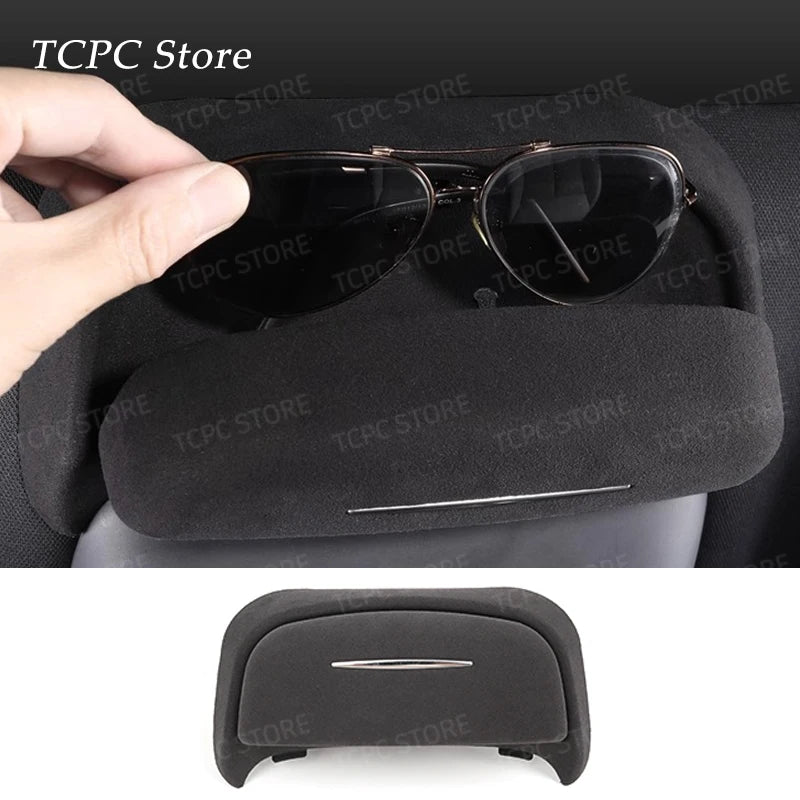 Car Glasses Box For Xpeng G6 2023 2024 2025 Premium Suede Glasses Case Storage Box Sunglasses Holder Car Accessory