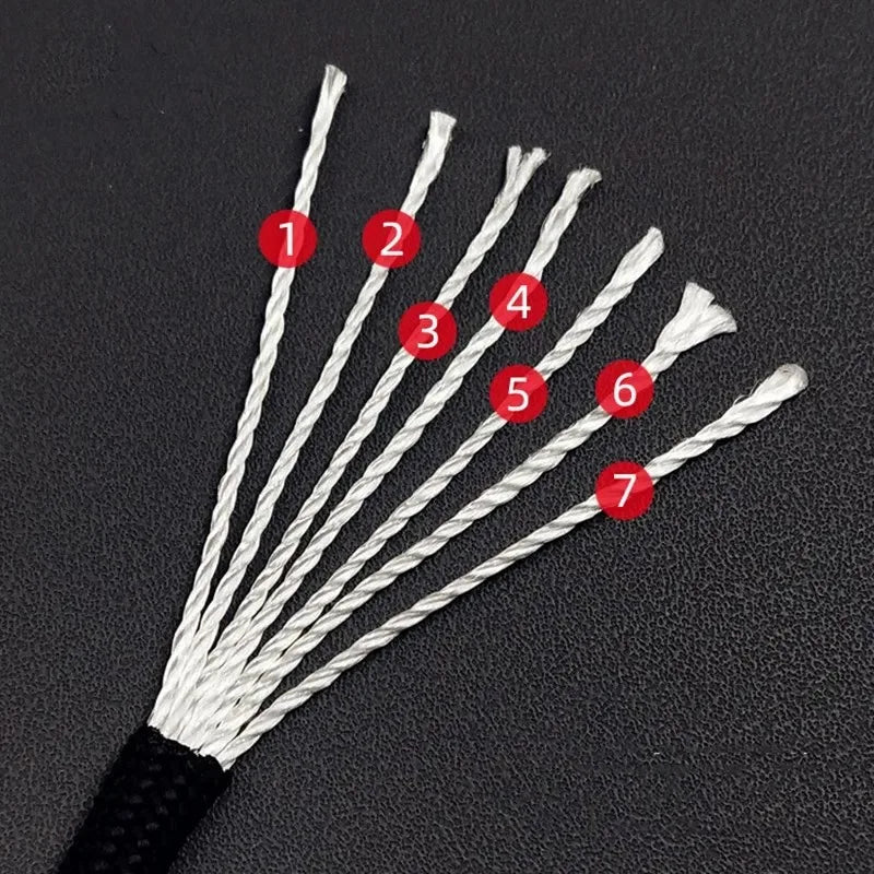 3/5//31/M Military Paracord 7 Cores 4mm 550 Paracord Tactical Parachute Camping Accessories Outdoor Survival DIY Bracelet Rope ﻿