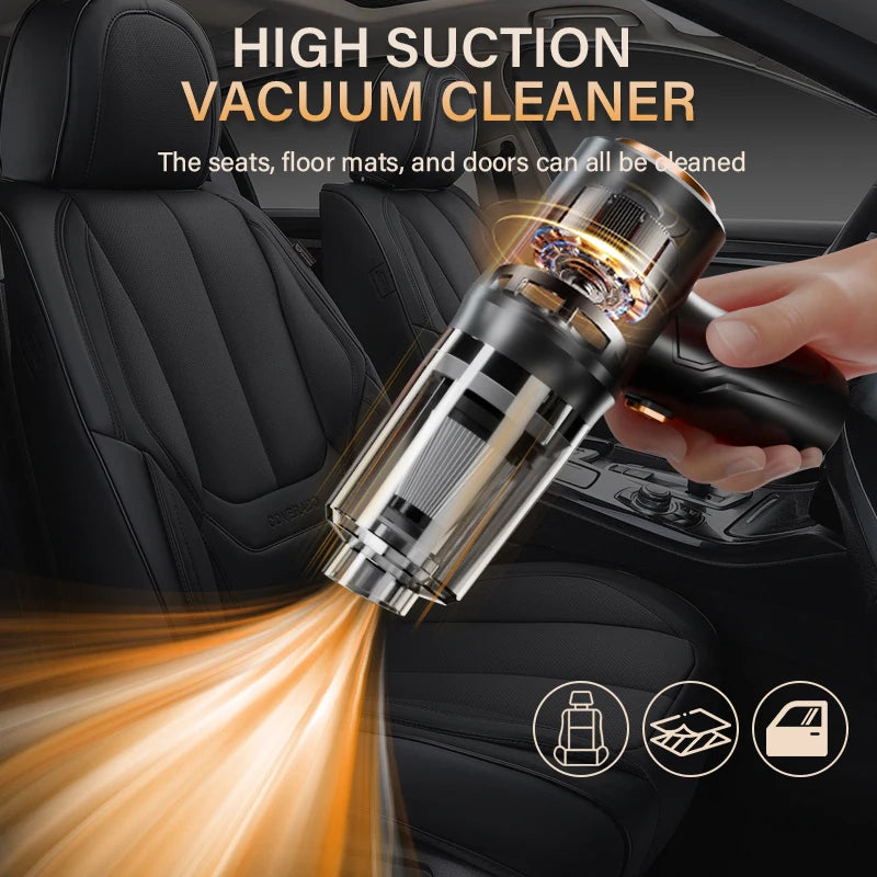 CENRR Car Vacuum Cleaner 895000PA Cordless Powerful Wireless Cleaner Cleaning Machine HandHeld Portable Vacuum Cleaner For Car
