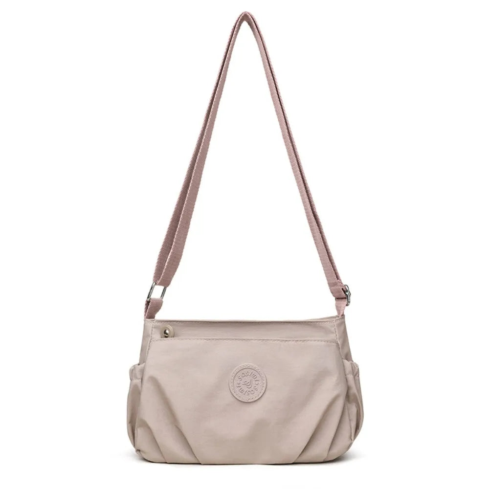 Nylon Cloth Women's Shoulder Bag Large Capacity Multi-Layer Messenger Bags Lightweight Waterproof Travel Bag Organizer Bag
