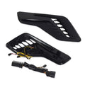 For Ford F-150 Raptor 2022 2023 Switchback LED Amber Dynamic Front Side Marker Turn Signal Lights w/ White DRL Driving Lights