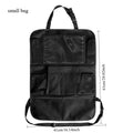 Multi-functional car seat back storage bag Leather storage bag Garbage bag Storage bag Garbage can storage for most models