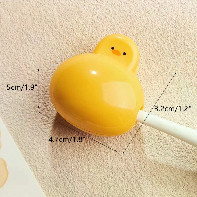 Portable Toothbrush Head Cover Dustproof Protective Cap Plastic Clip For Household Travel Bathroom