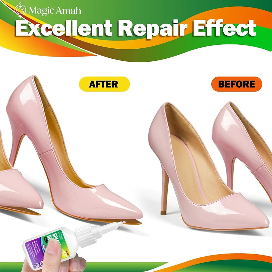 1-3pcs CA Shoe Repair Glue, Clear Fast-Drying Waterproof Flexible Adhesive for Sneakers Boots Leather Shoes Sole Repair