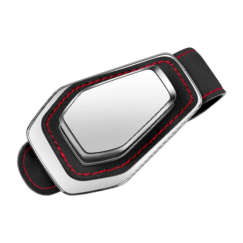 Suede Sun Visor Glasses Clip Car Interior Storage Organizer For BMW E46 E39 E90 E60 E36 F30 F10 E34 E30 F20 E92 M3 M4 M5 X5 X6
