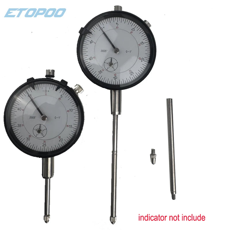 1-6 inch Dial/Digital Indicator Accessory Extension Pole Dial Dia.4.5mm Extension Pole Digital Indicator