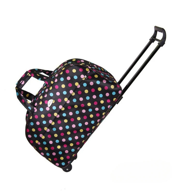 Travel Trolley Bag With Wheels Business Rolling Luggage Wheeled Bag Trolley Suitcase Waterproof Fashion Men Women Travel Bags