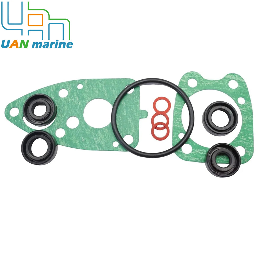 Sierra 18-0028 Lower Unit Seal Kit Compatible with Yamaha Outboard 2&4 Stroke 4 5 HP F4 Engines Models 6E0-W0001-C1 6E0-W0001-21