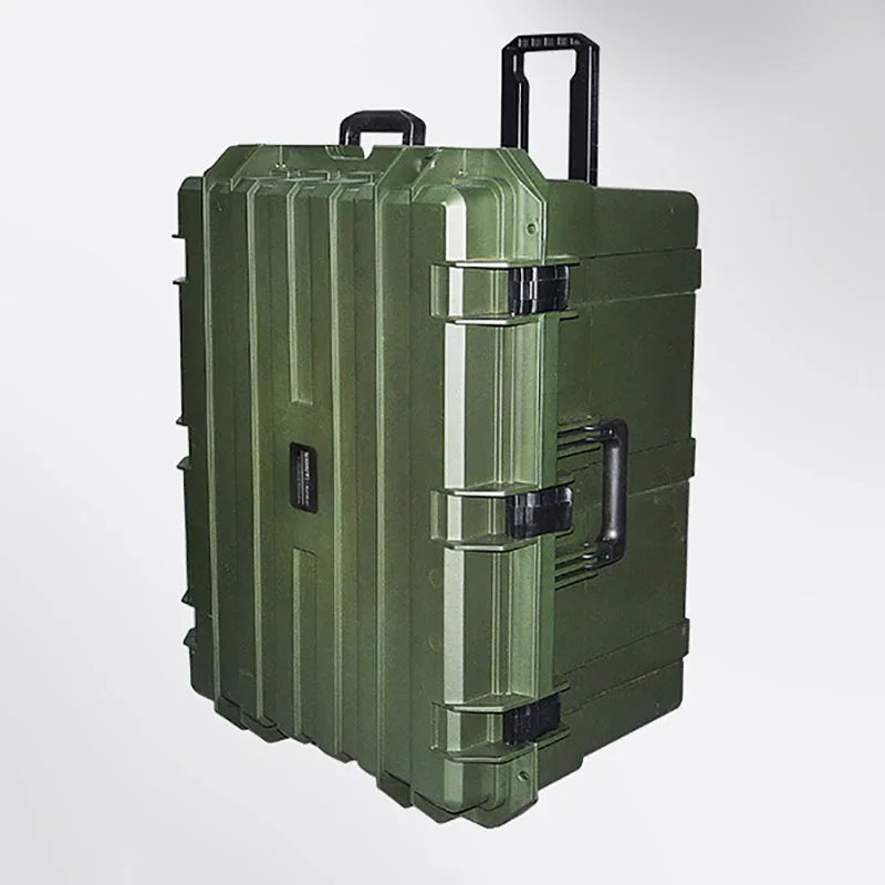 Photography Trolley Box IP67 Waterproof Suitcase Tools Box Hardware Toolbox Organizer Trolley Case Hard Case Military Organizer