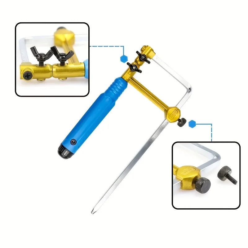 Adjustable Saw Bow U Type Saw Bow Cutting Tool For Wooden Handle Of Jewelry Saw Frame Hand Tools Jeweler's Saw Frame