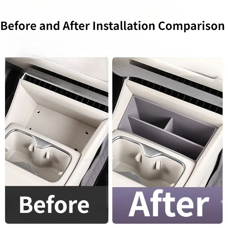 modified center console front storage box silicone compartment storage box car storage accessories For MG MG4 EV Urban 2026
