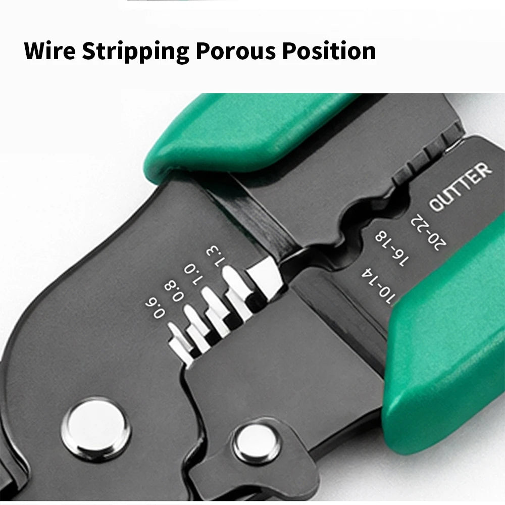 4 In1 Multifunctional Crimping Terminal Pliers， Mini Electric Crimping Plier Wire Stripping Cutting Hand Crimping Pliers Tools