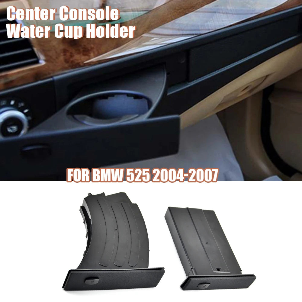 51459125622 51459125626 Car Front Left Cup Holder Drink Rack Auto Accessories For BMW E60 525 528 530 535 2003 2004 2005-2010