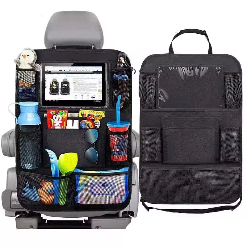 Multi functional Car trunk storage bag SUV car seat back hanging bag Auto storage mesh bag Car interior storage Accessories