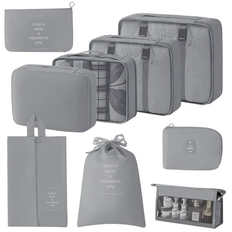 Travel Set Storage Bags Packing Cubes Student Dormitories Clothing Sorting Bags Clothes Digital Toiletries Shoes Organizer bag