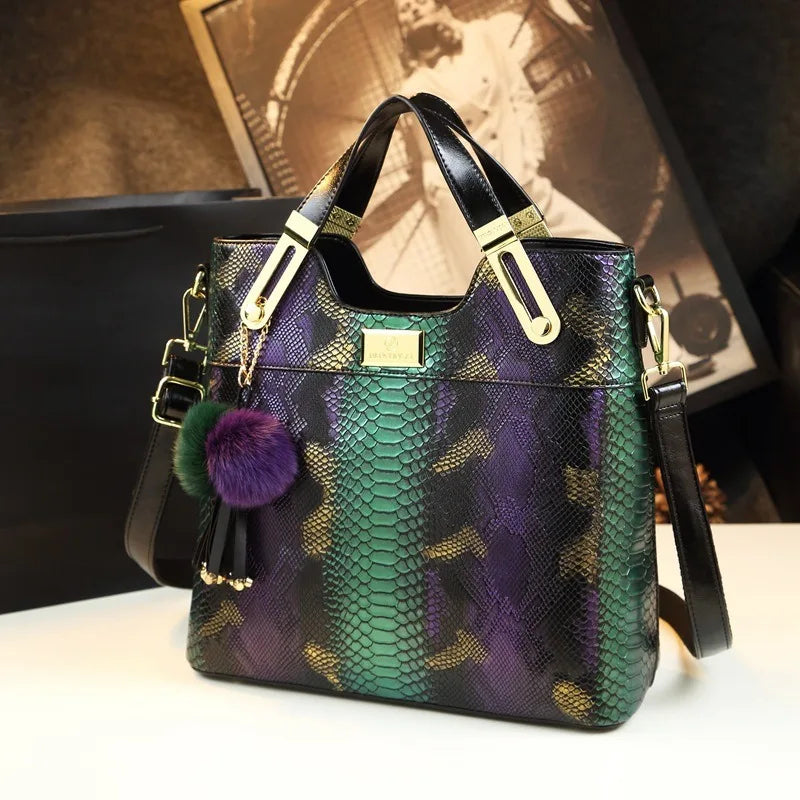 Large-capacity commuter women's bag, 2026 new fashionable and stylish single shoulder messenger bag
