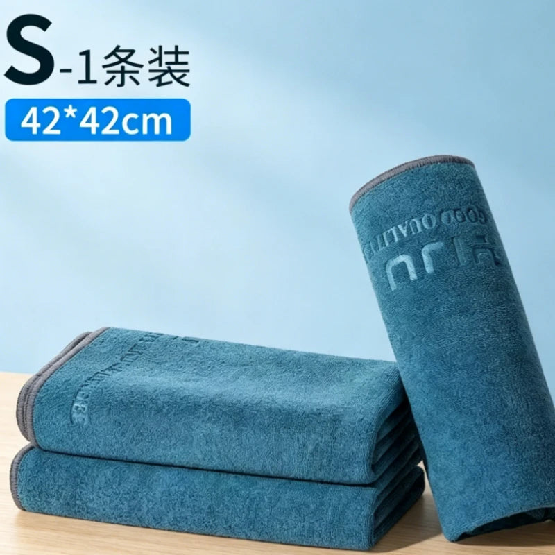 Microfiber Car Wash Towel 42X42cm 75X35cm Lint-Free Car Cleaning Towels Ultra-Soft Drying Cloth Car Detailing Washing Tools