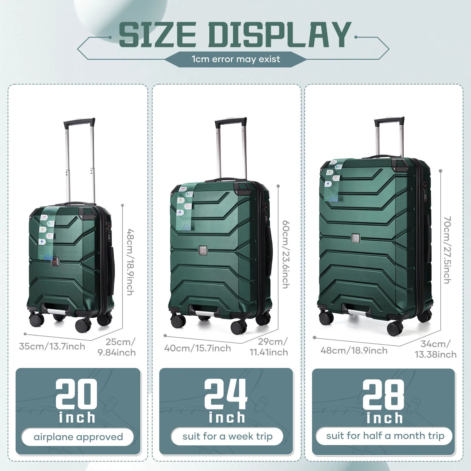Multi Functional Large Capacity Luggage, Travel Suitcase, Luggage rack, Sturdy and Durable Boarding Case, Students and Bussiness