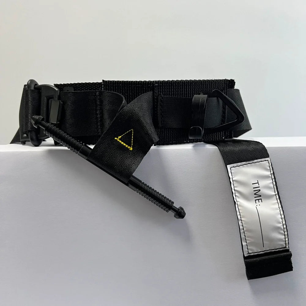 110cm Tactical Tourniquet One-Handed Operation Spinning First-Aid Supply Combat Equipment Emergency Camping Outdoor Exploration
