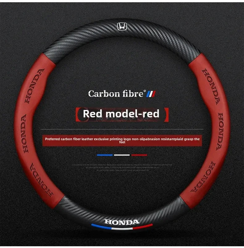 Honda Accord Car Steering Wheel Cover Special GK5 GE5 GD5 Model Car Handle Cover For 04-21 Years Shinshin Sauce 20
