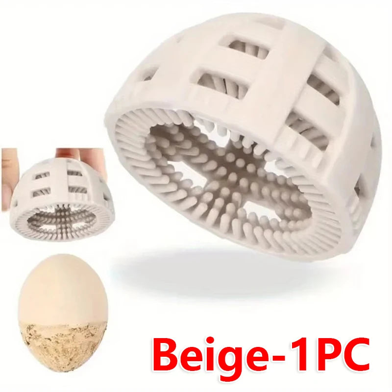 Silicone Egg Washing Brush Specialized Egg Cleaner Tool Flexible Food Grade Scrubber for Farm Fresh Eggs Kitchen Use