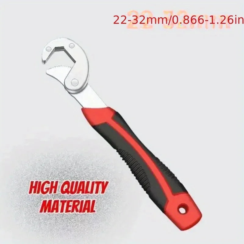 Multifunctional Universal Spanner, 6-32mm Adjustable Wrench, Anti-slip Stainless Steel Tool for Workshop & Woodworking