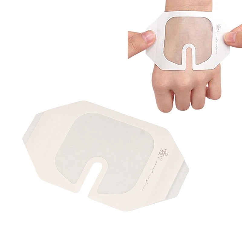 5PCS 6X7cm PU Transparent Film Dressing Waterproof Wound Bandage Adhesive Patches Post Surgical Shower Or IV Shield Tattoo