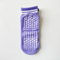 Grip Socks for Women Non Slip Pilates Yoga Socks with Double Stripes Non Slip Socks for Workout Ballet Athletic Socks