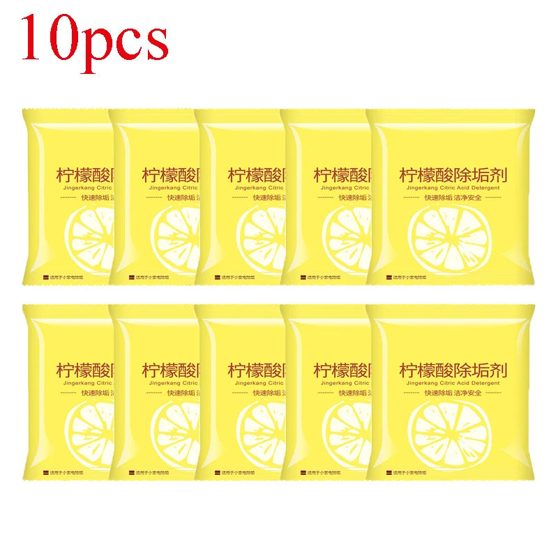 Portable Citric Acid Descaling Agent Fast Descaling Safe And Clean Fresh Fragrance Without Pungent Suitable For Teapots Faucets