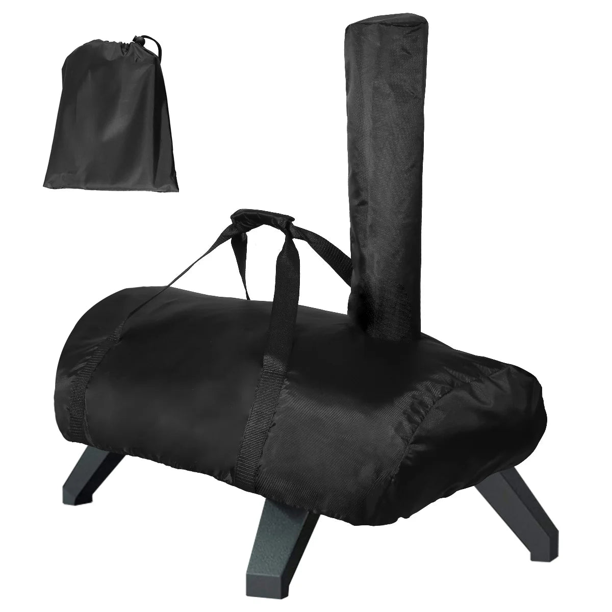 Pizza Oven Cover Compatible for Karu 12 Portable Pizza Oven Cover Heavy Duty 420D Fabric Waterproof Pizza Oven Cover