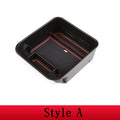 For Land Rover Discovery 4 LR4 2010-2016 ABS Black Car Central Storage Box Door Phone Glove Armrest Box Car Accessories