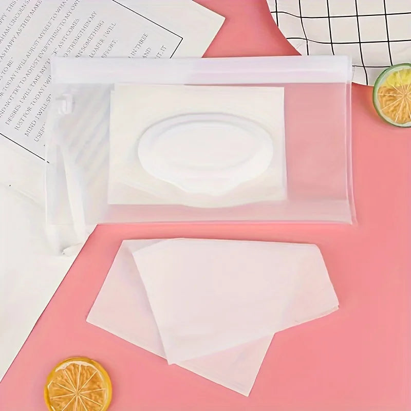 1/3Pcs Reusable Wet Wipes Pouch, Waterproof Travel Wipes Dispenser Bag, Portable Flip-Top Wipes Holder for Baby & Outdoor