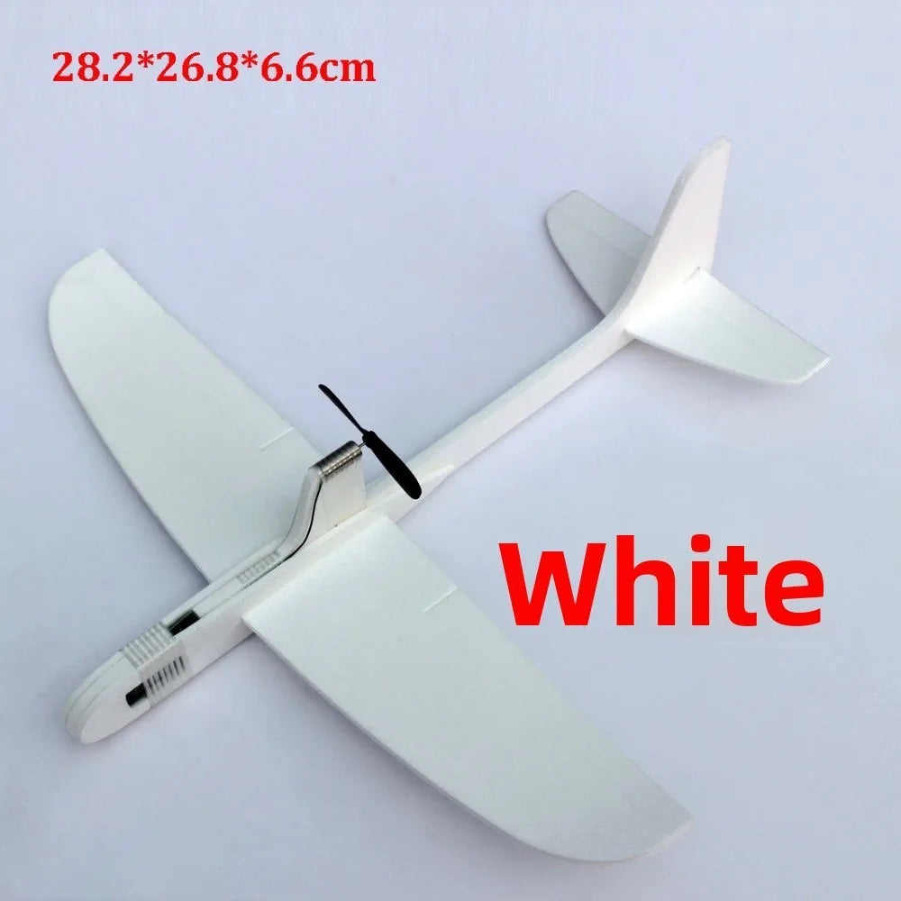 PP Foam Double Wing Airplane Ligthweight School Science Textbook Tool EPP Bubble Plane Electric Hand Thrown Aircraft