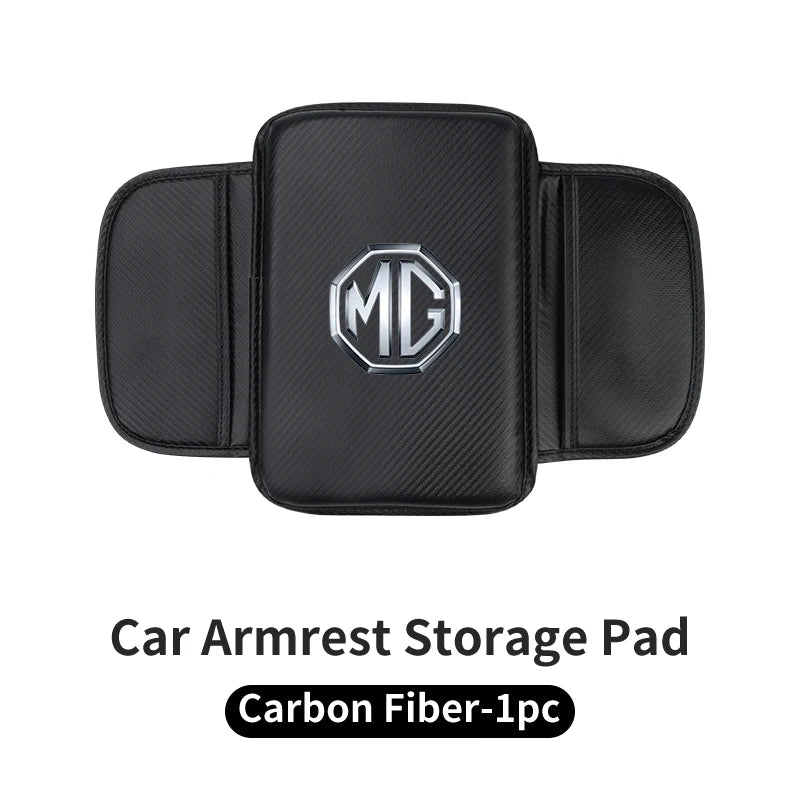 Car Armrest Cushion Console Protector Cover Elbow Storage Pad For Morris Garages MG 6 3 5 7 TF ZR ZS HS GS GT Hector RX5 RX8 350